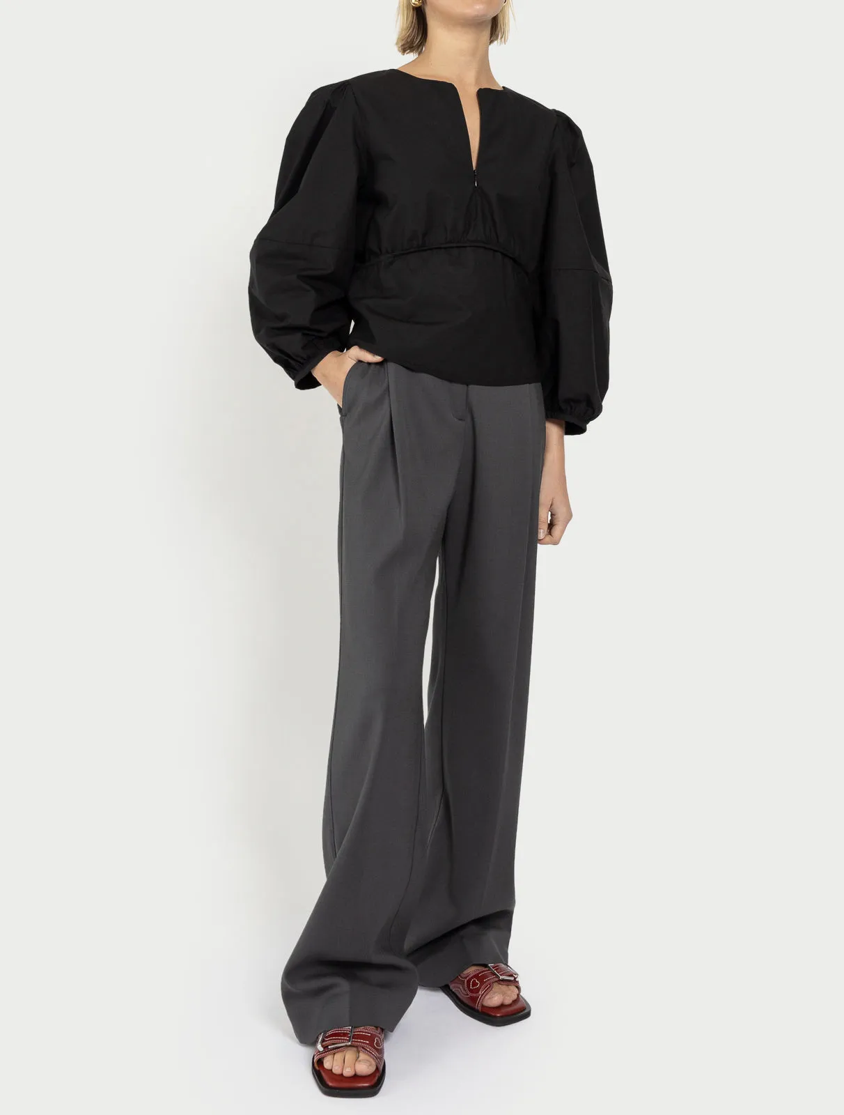 0089 Tailored Wide Leg Pants