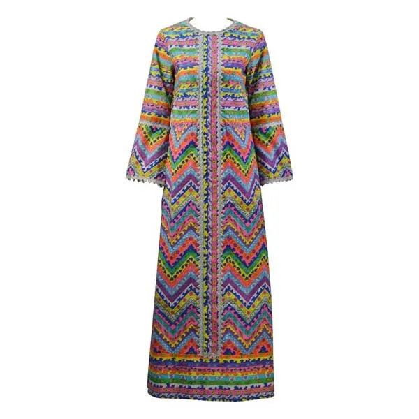 1960s Lilly Pulitzer Bold Print Kaftan