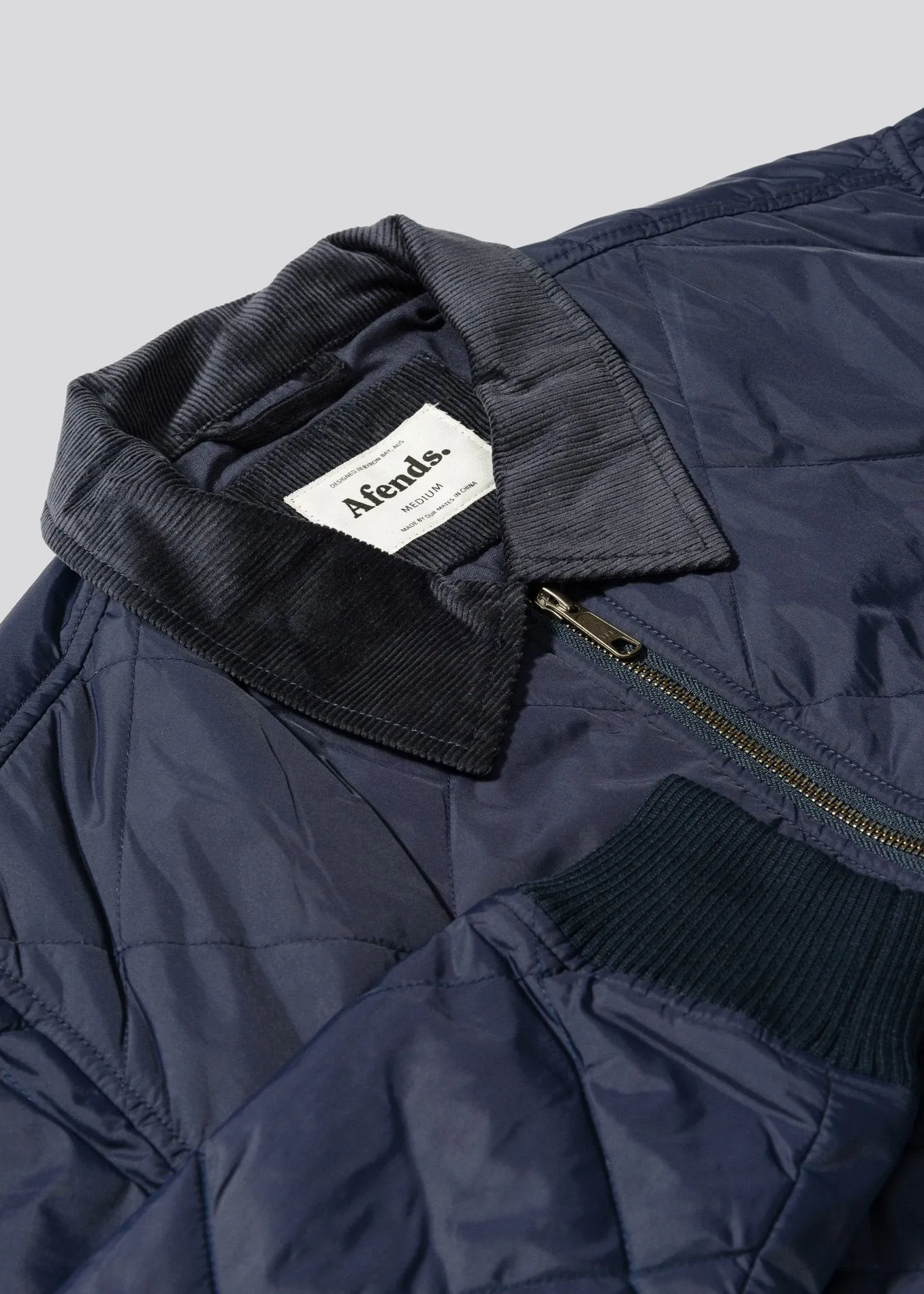 Afends Mens Boston - Quilted Jacket