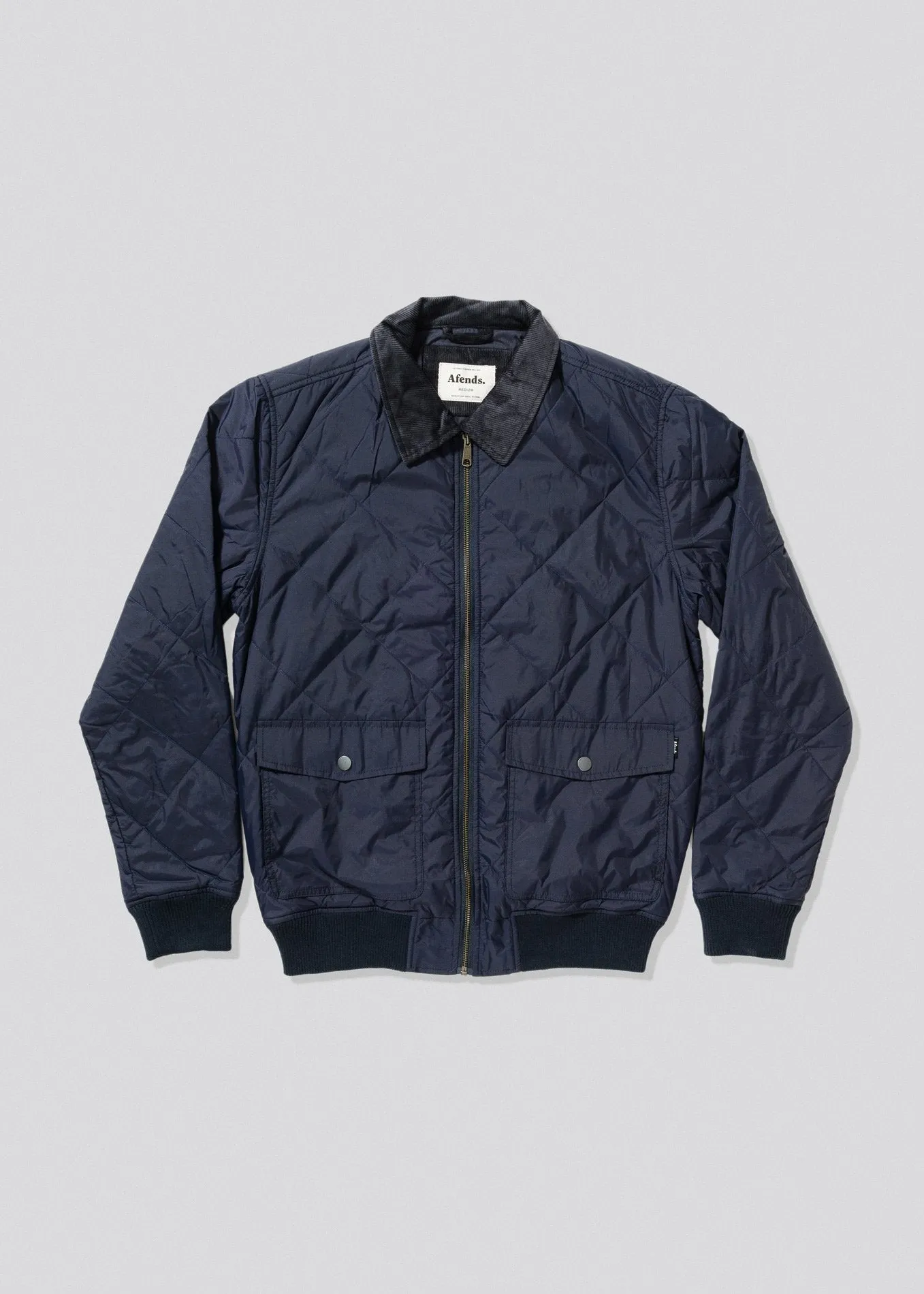 Afends Mens Boston - Quilted Jacket