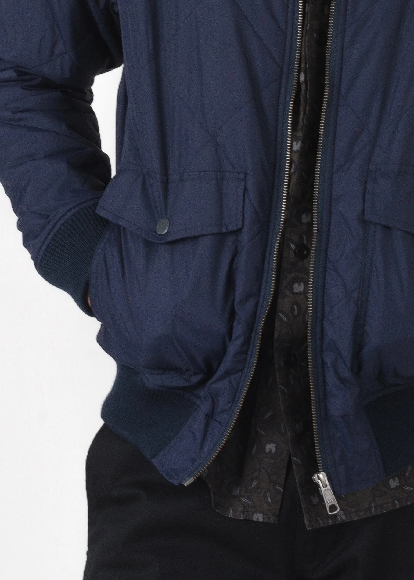 Afends Mens Boston - Quilted Jacket