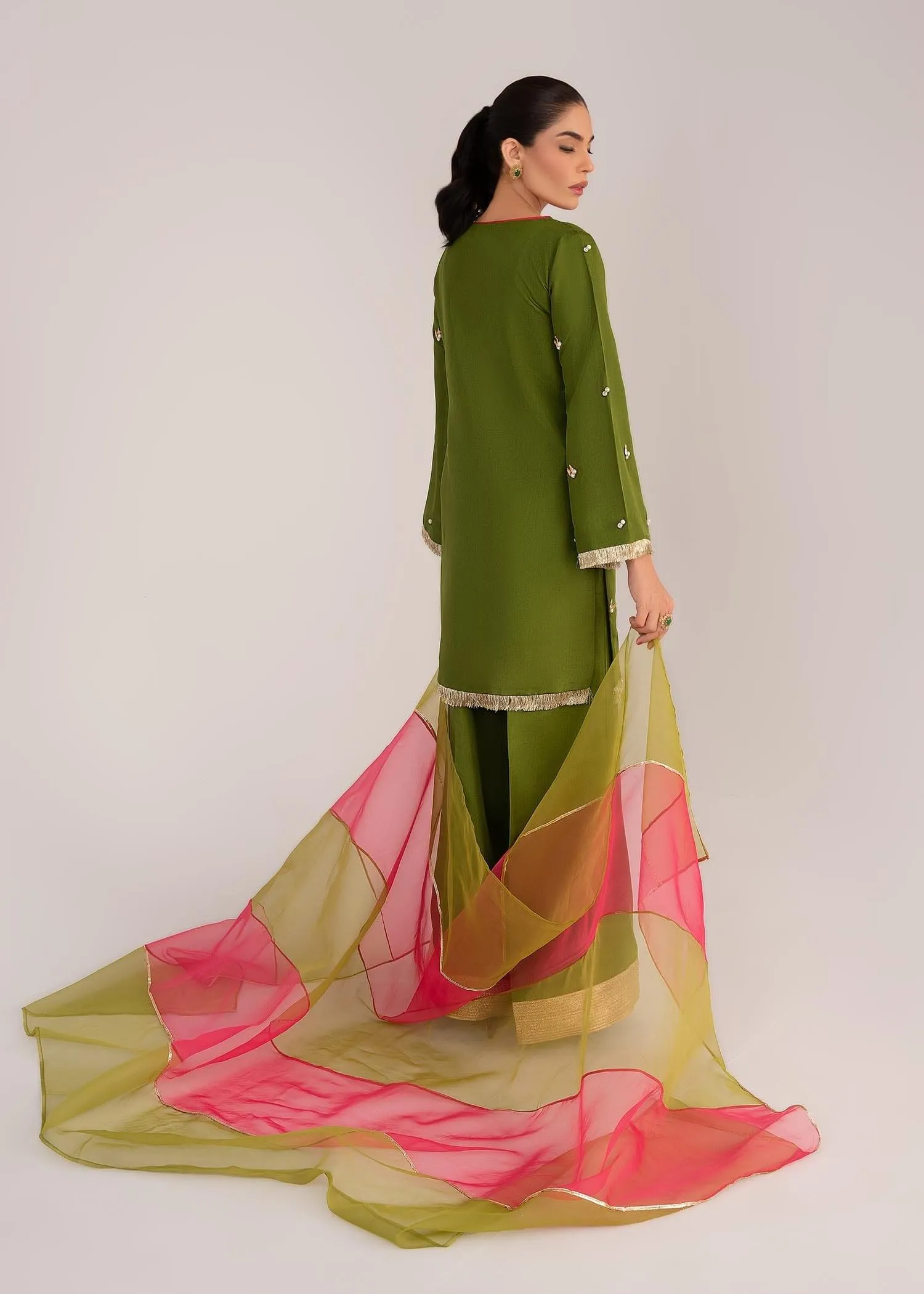 Allure by Ih - NOVA - Silk - Moss Green - 3 Piece