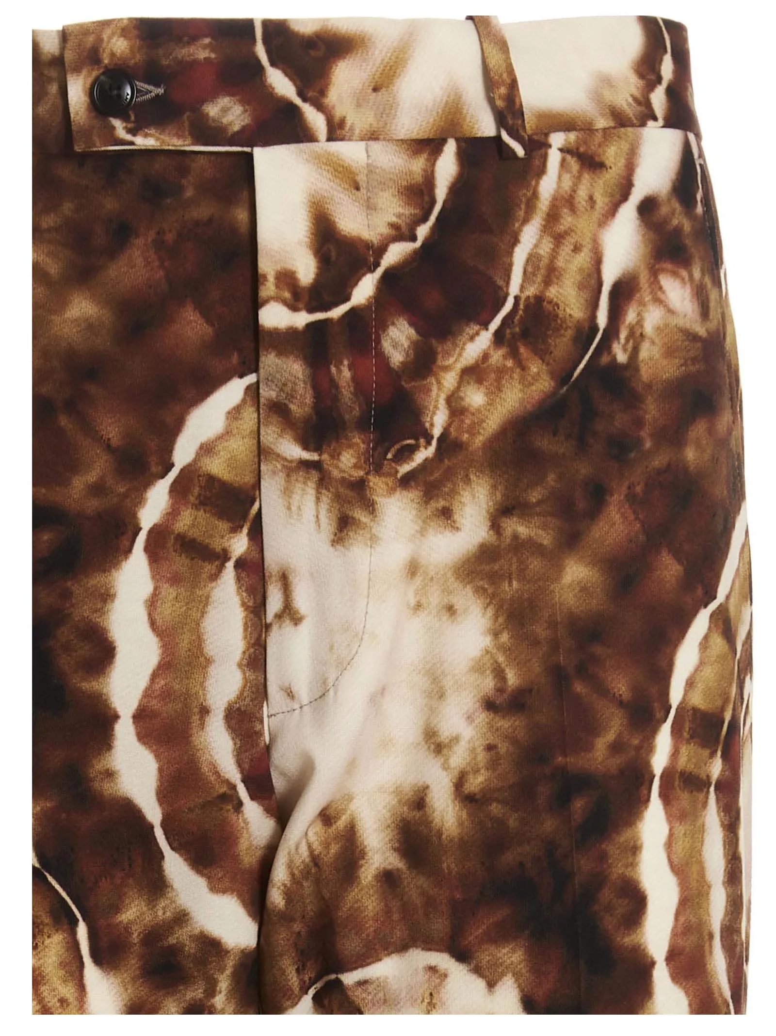 Amiri Tie-Dye Print Flared Pants