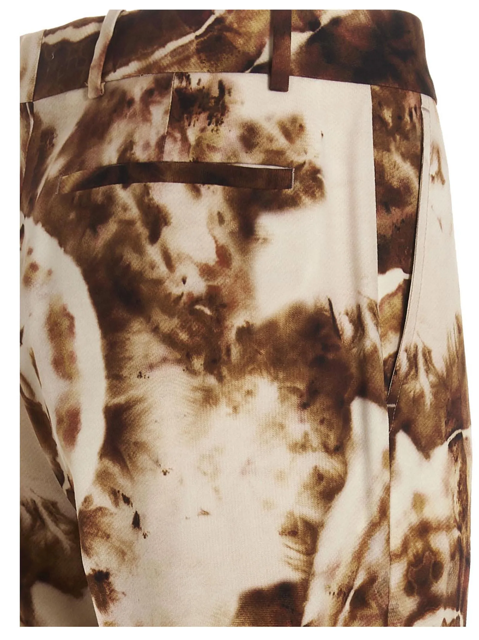 Amiri Tie-Dye Print Flared Pants