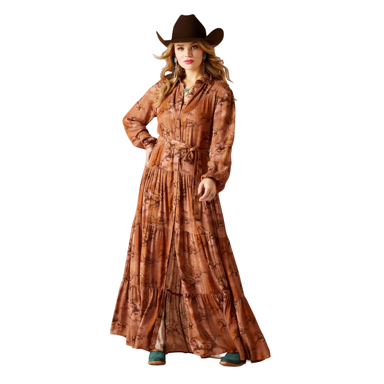 Ariat Women's Gallop Away Maxi Dress