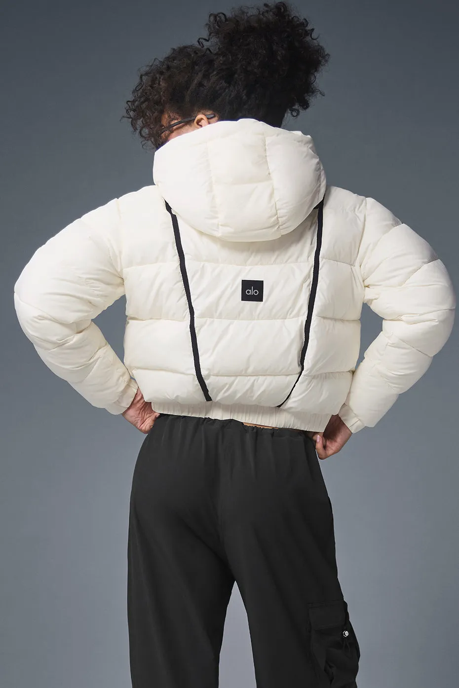 Aspen Love Puffer Jacket - Ivory