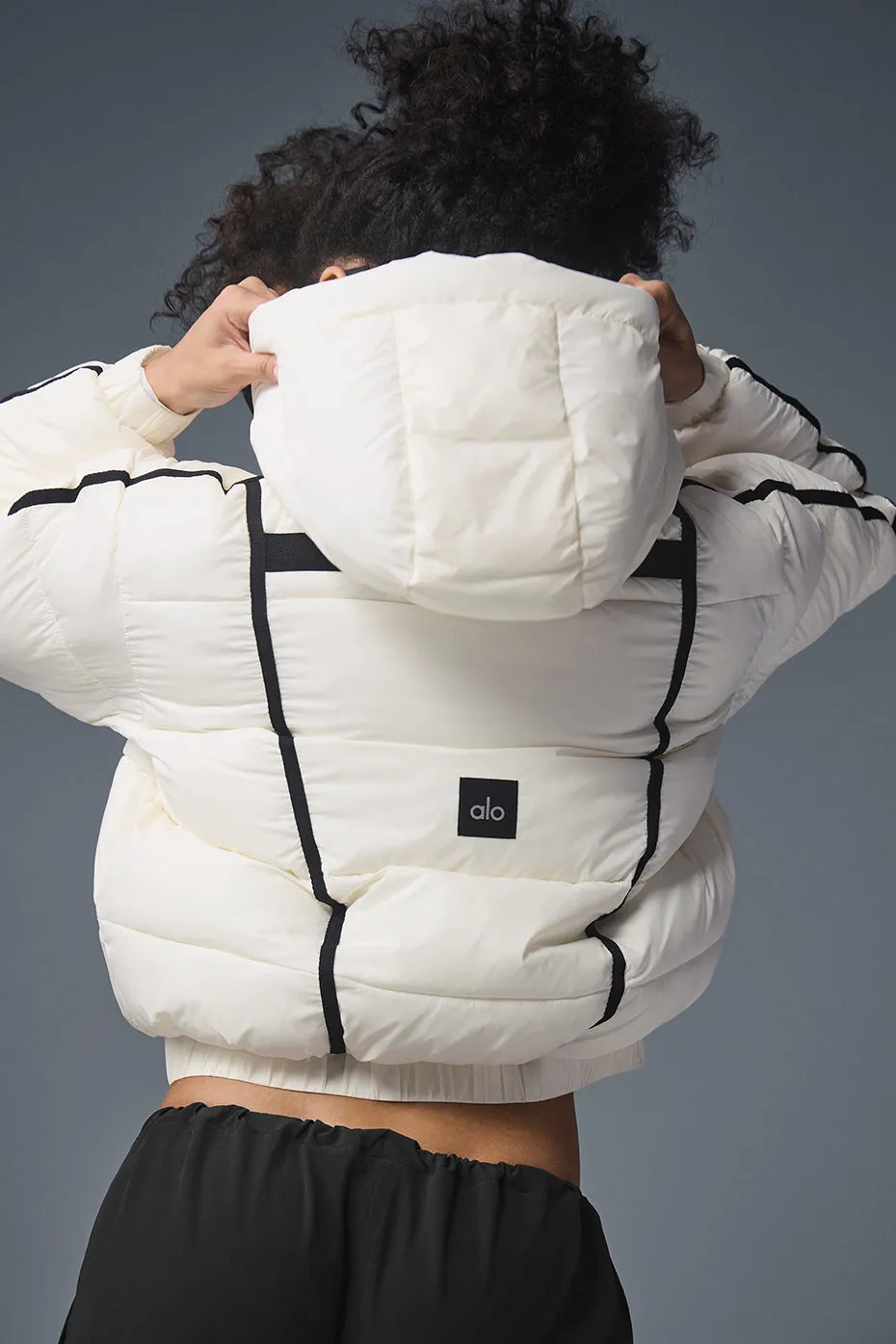 Aspen Love Puffer Jacket - Ivory