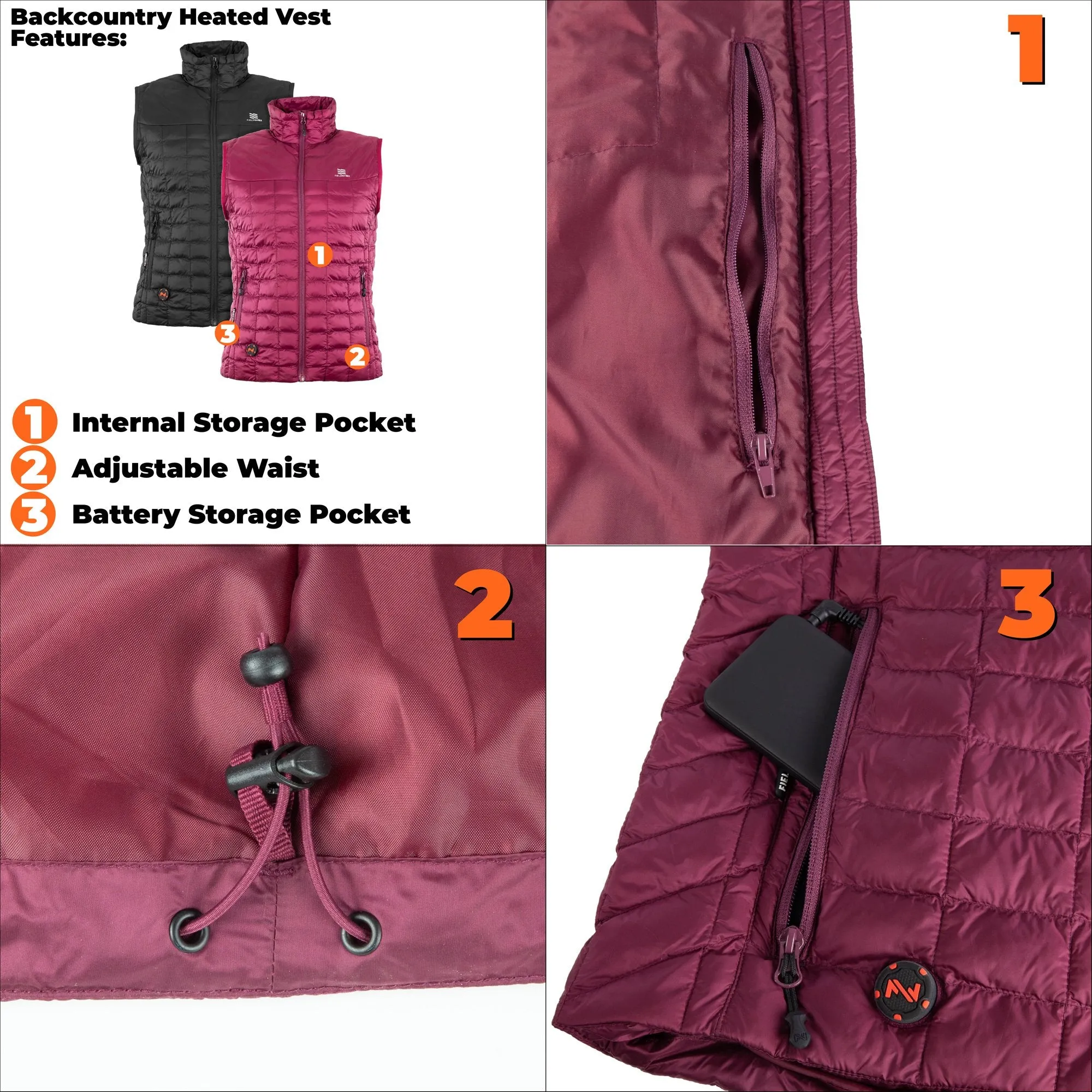 Backcountry Heated Vest Women's