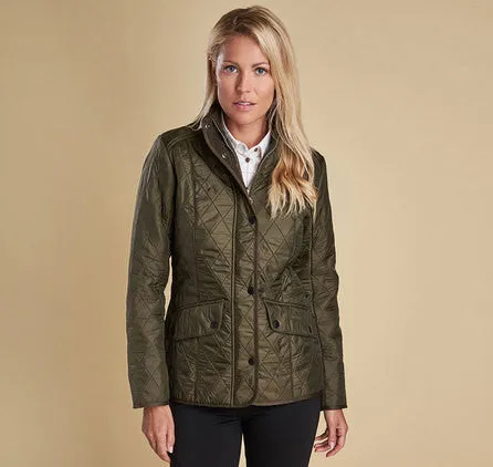 Barbour Cavalry Polarquilt Jacket Dark Olive