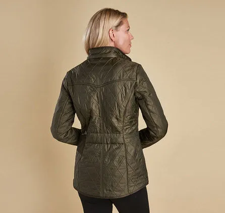 Barbour Cavalry Polarquilt Jacket Dark Olive