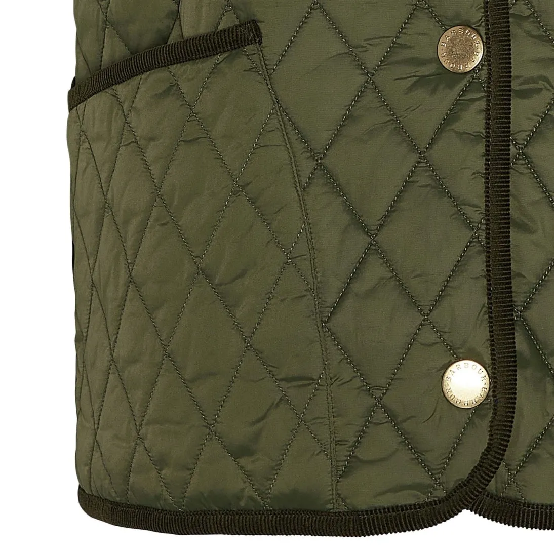 Barbour Healy Patchwork Quilted Liner Olive/Ancient LLI0017OL53