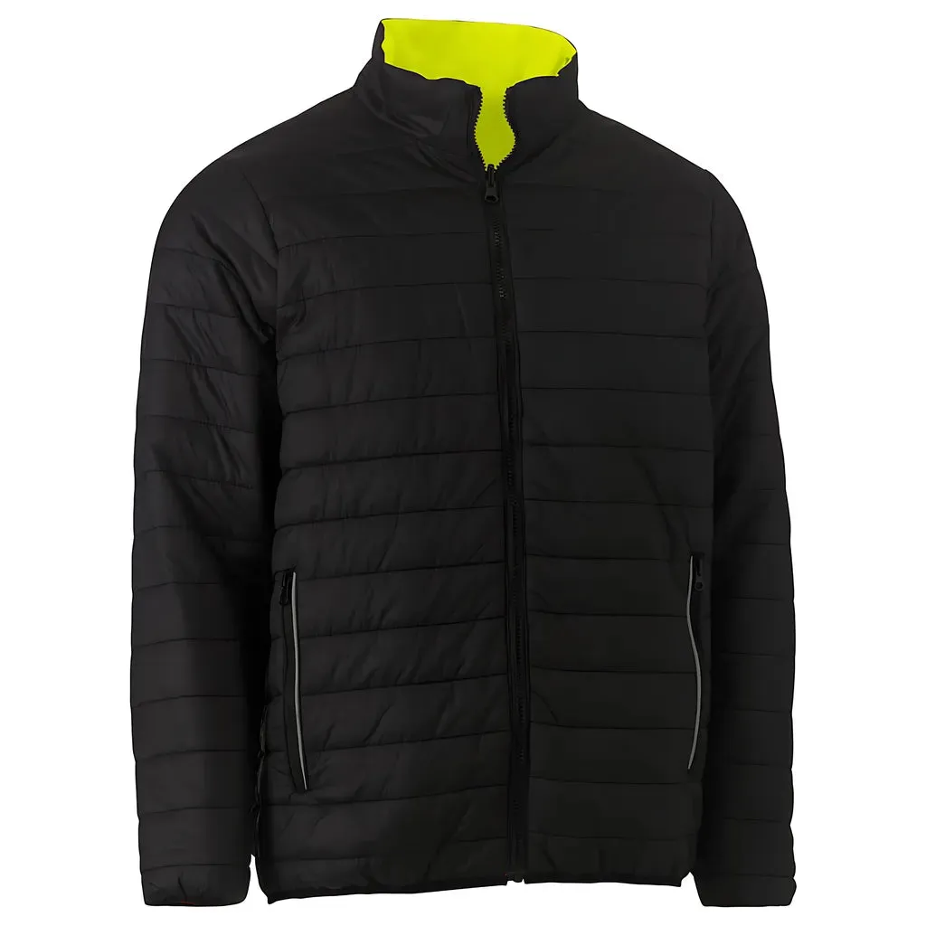 Bisley 333M6350H-YEL/3XL ANSI Type R Class 3 Reversible Puffer Jacket