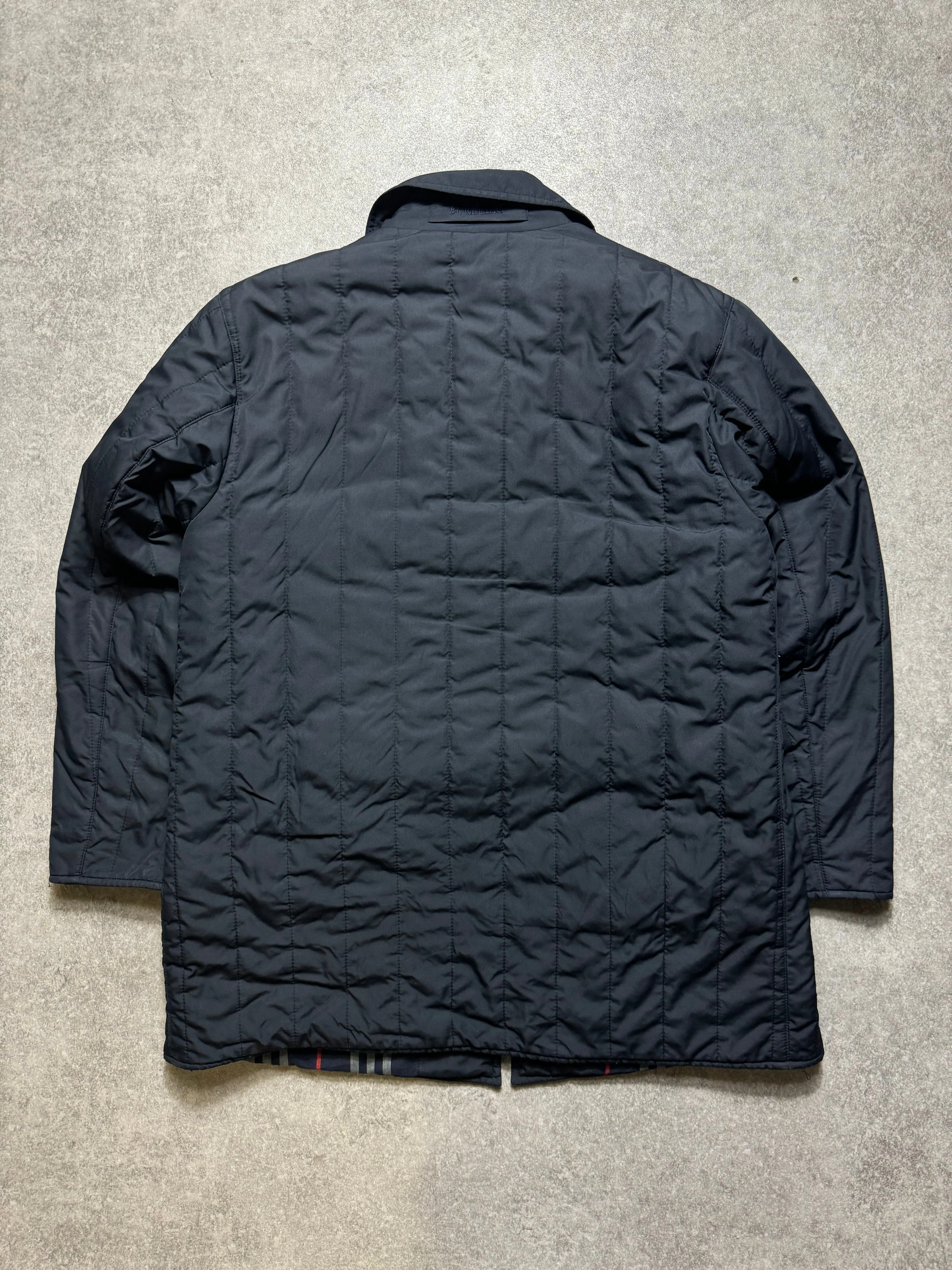 Burberry Nova Check Lined Quilted Jacket