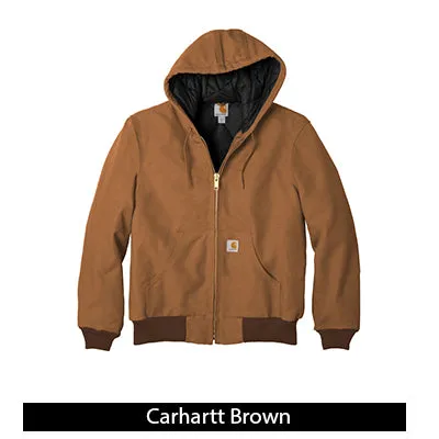 Carhartt Quilted Flannel-Lined Duck Active Jacket