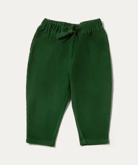 Corduroy Comfy Trousers - Vintage Green