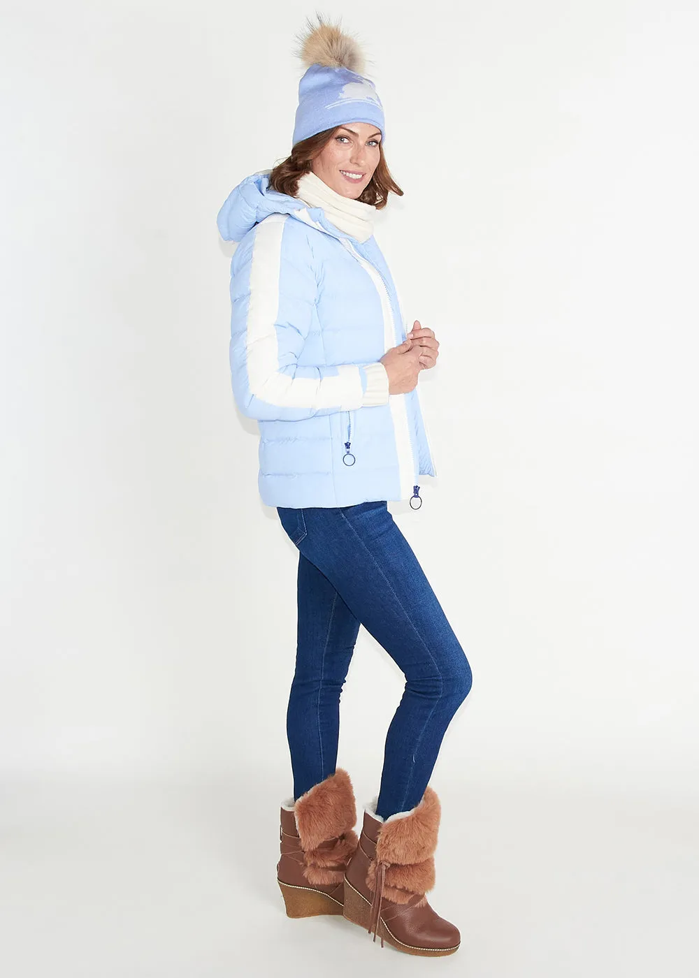 Cortina Jacket - Periwinkle Blue