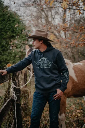 'Cowboy Mountains' Men’s Wrangler Hoodie (S-XXL)