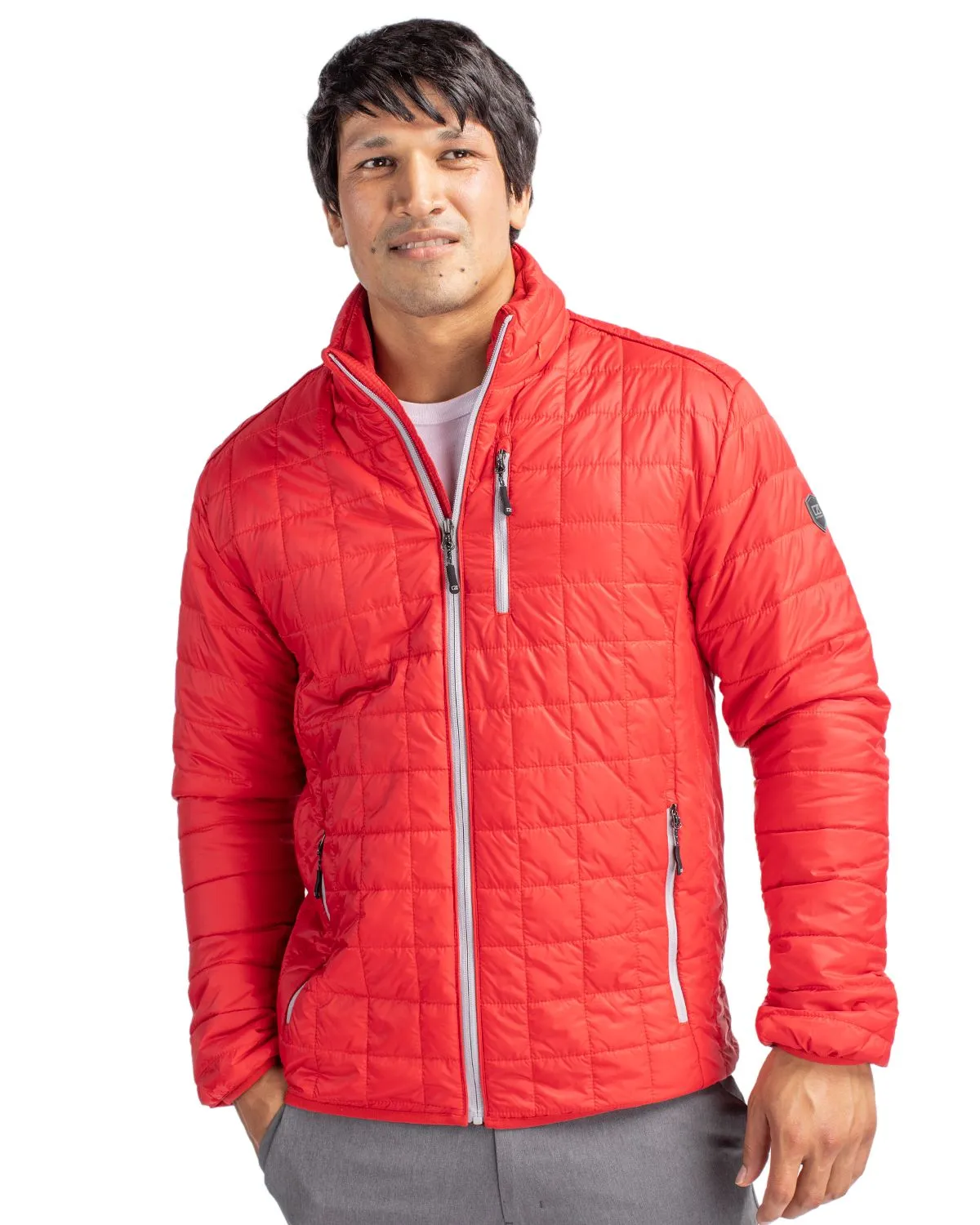 Cutter & Buck - Men's Rainier PrimaLoft Eco Full Zip Jacket