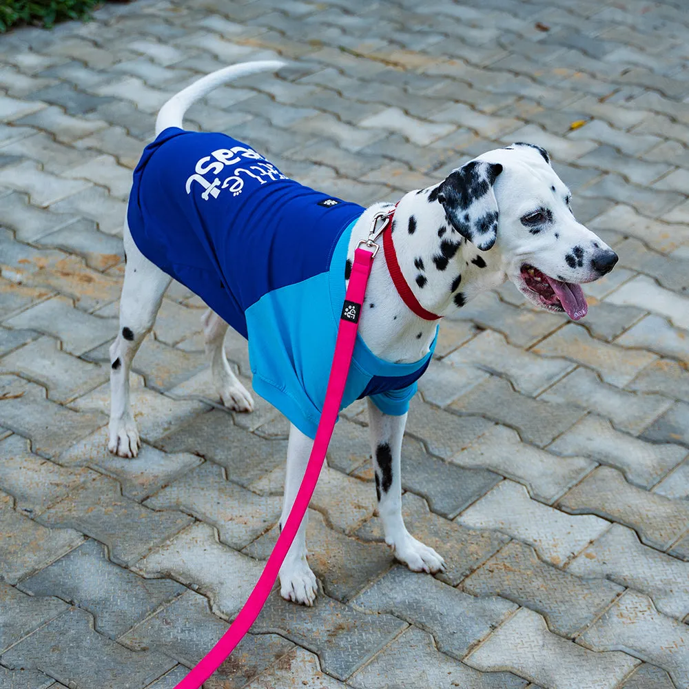 Dear Pet Little Beast Royal Blue Dog T-Shirt