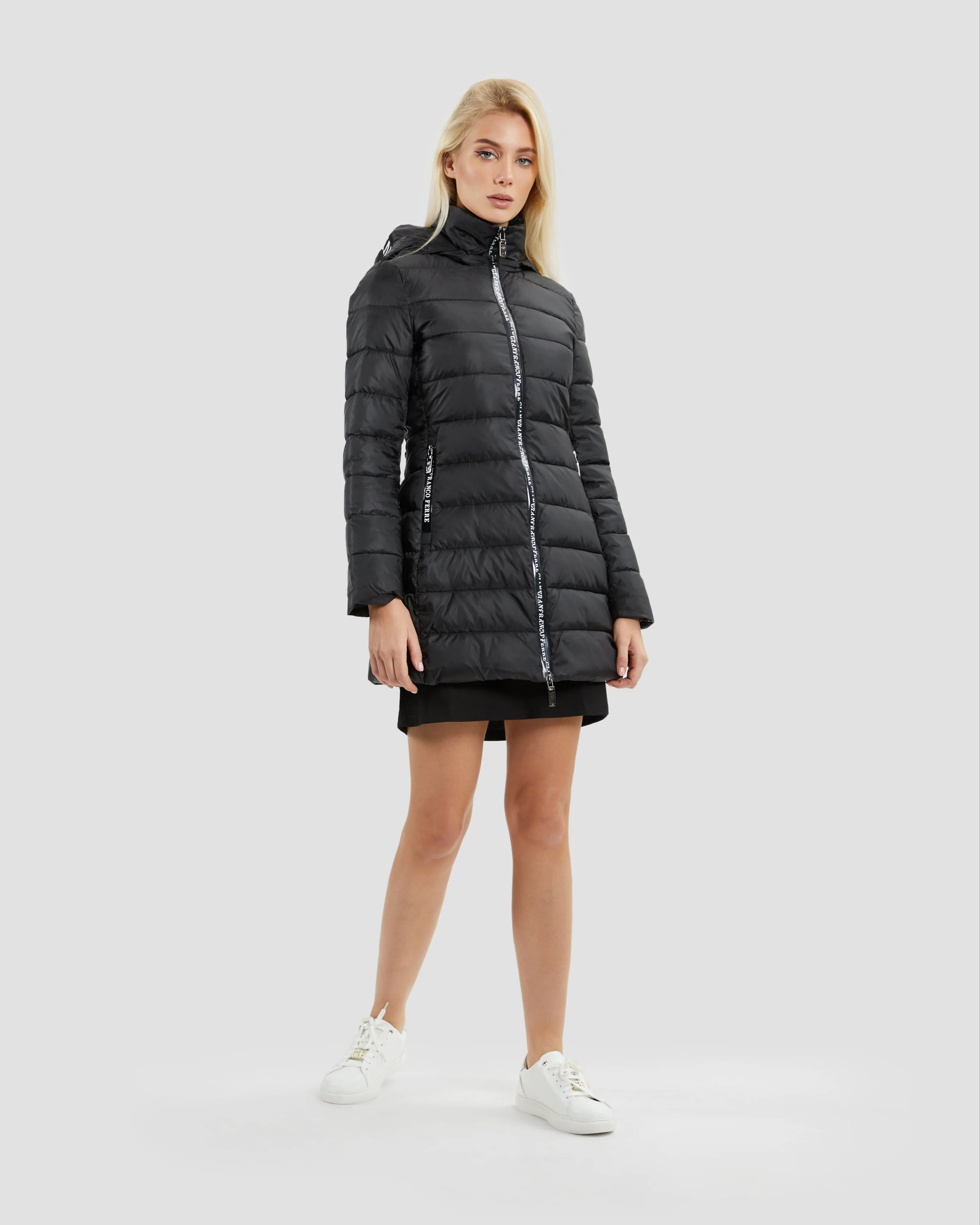 Detachable Hood Puffer Jacket