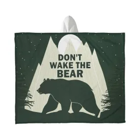 Dont Wake the Bear | Hooded Blanket