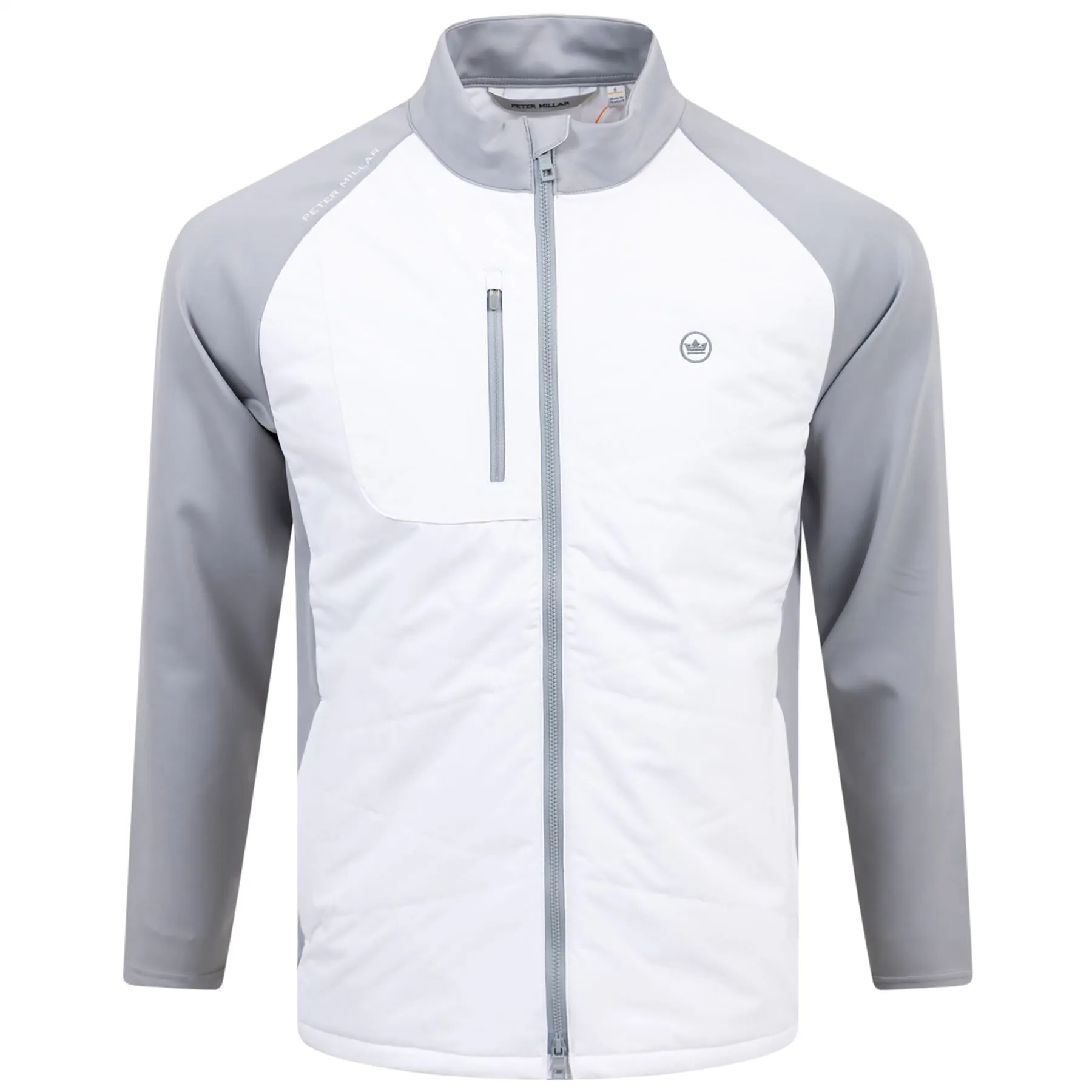 Endeavor Classic Fit Hybrid Jacket White/Grey - AW24