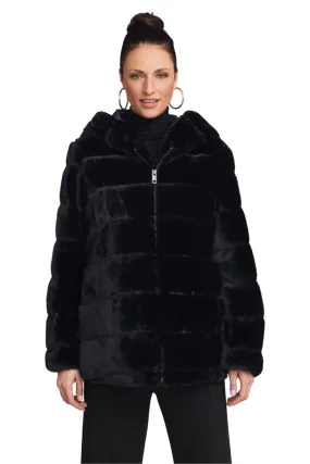 Faux Fur Puffer Jacket