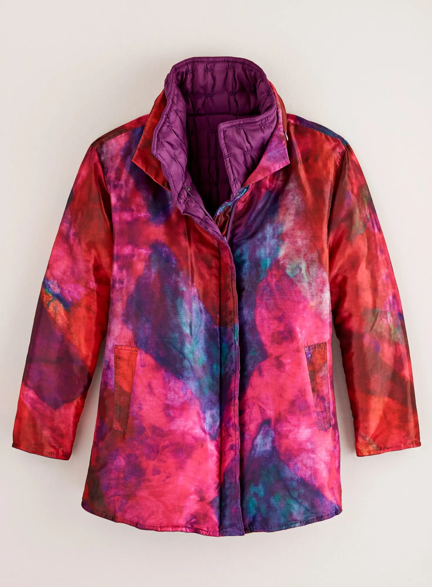 Gemstone Hues Reversible Jacket