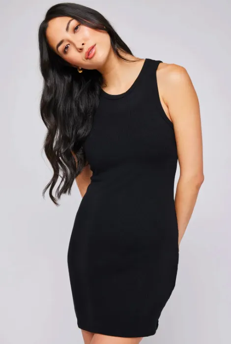 GENTLE FAWN TORRANCE DRESS - BLACK