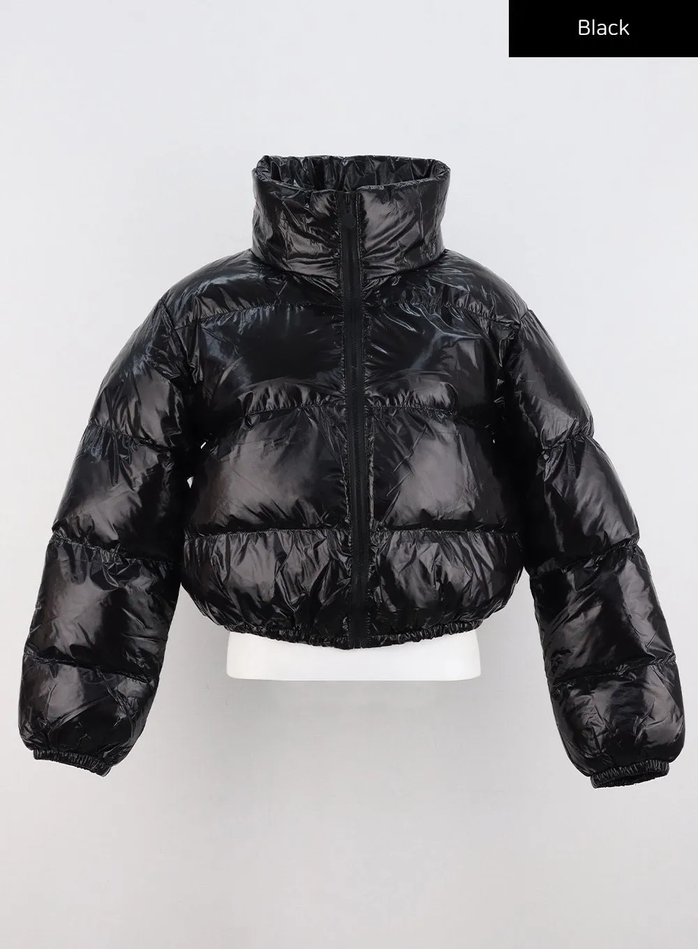 Glossy Puffer Jacket CN324