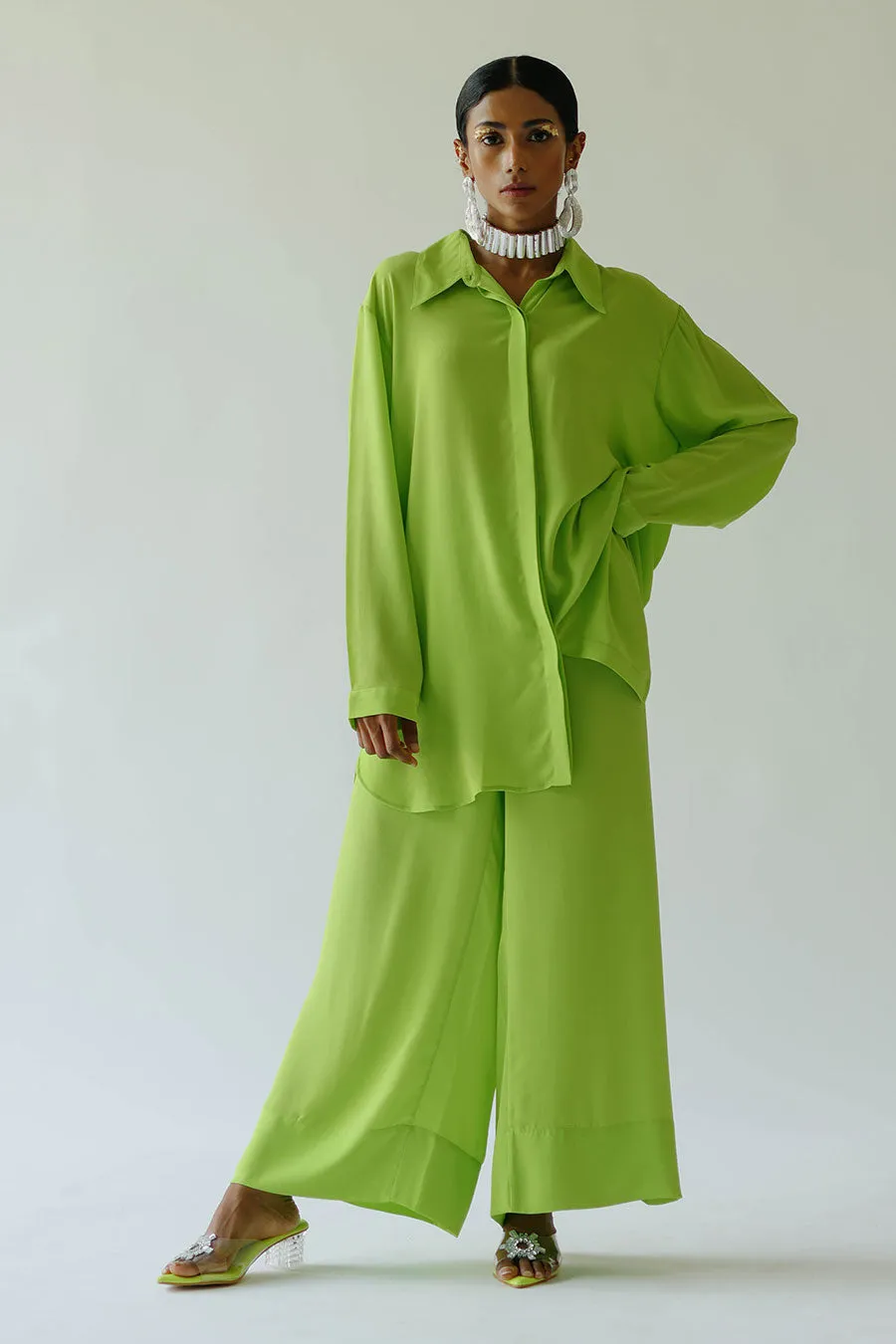 Green Acid Naomi Co-Ord Set