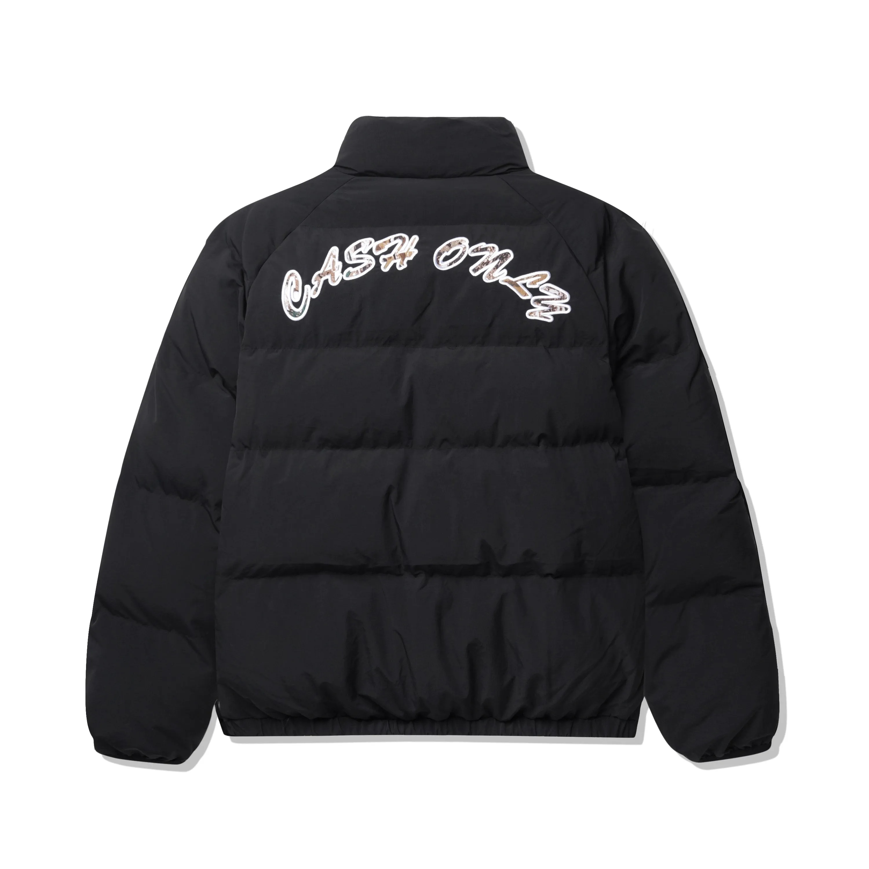 Grove Reversible Puffer Jacket, Black / Camo