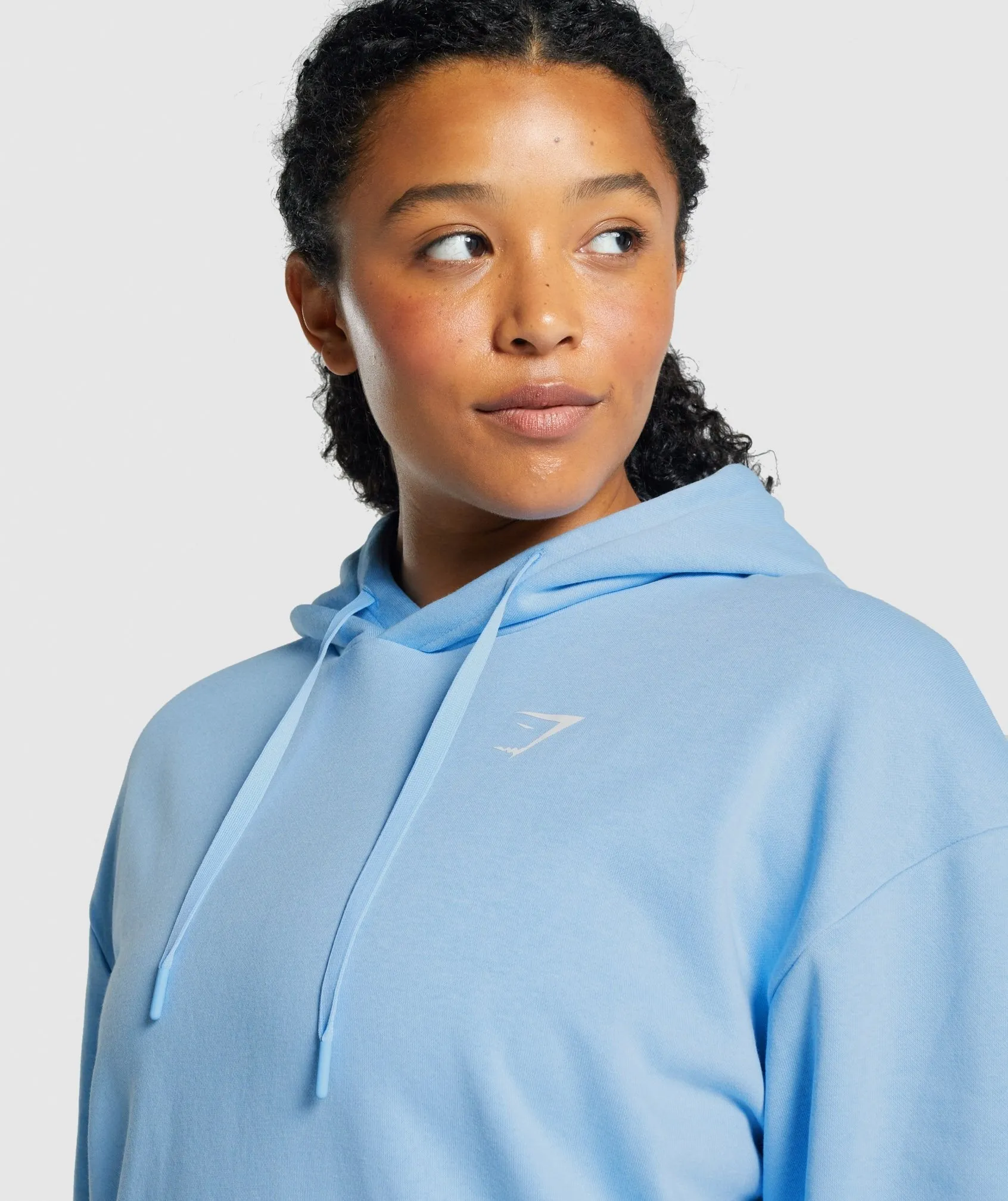 Gymshark Training Oversized Hoodie - Light Blue