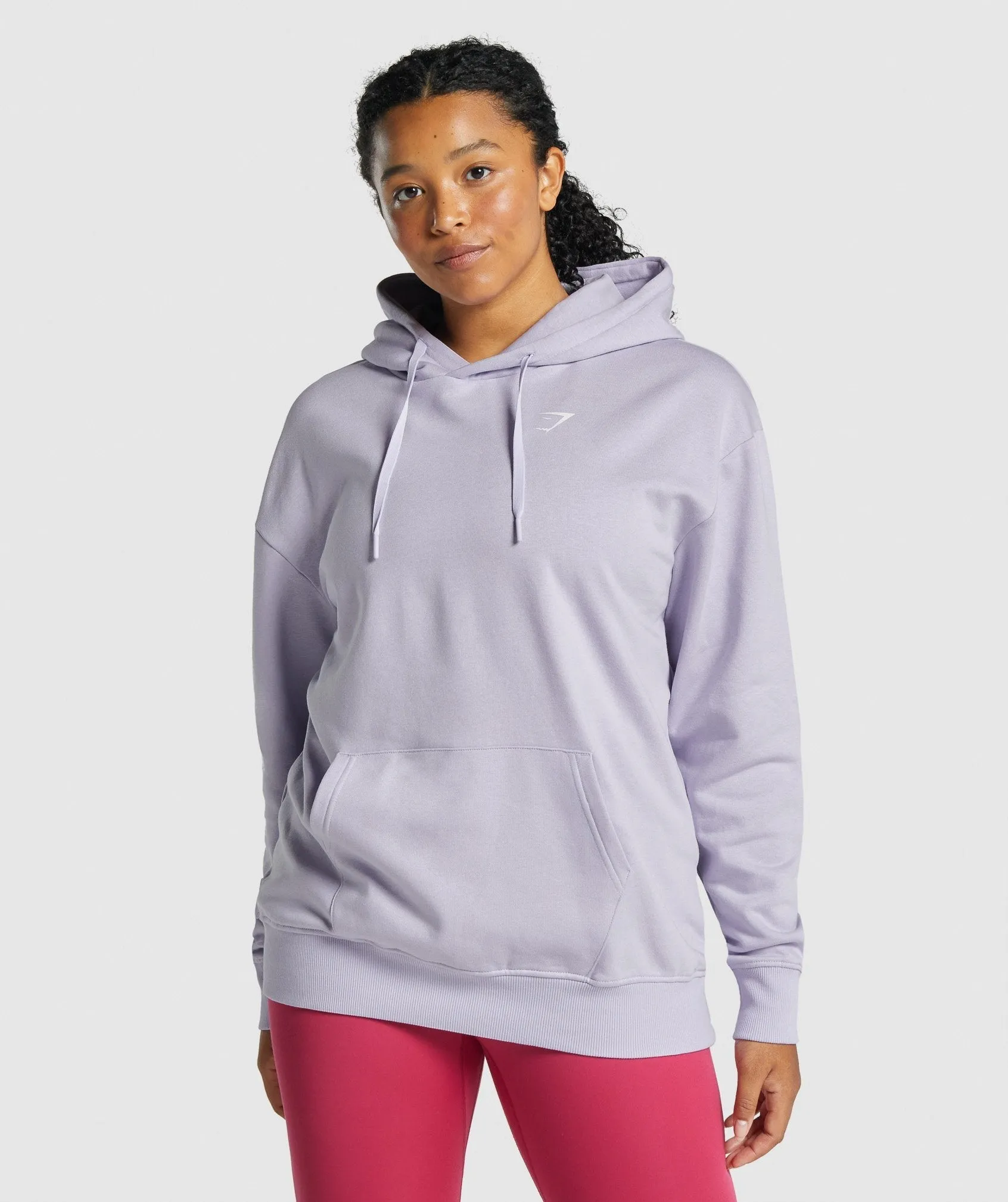 Gymshark Training Oversized Hoodie - Light Purple