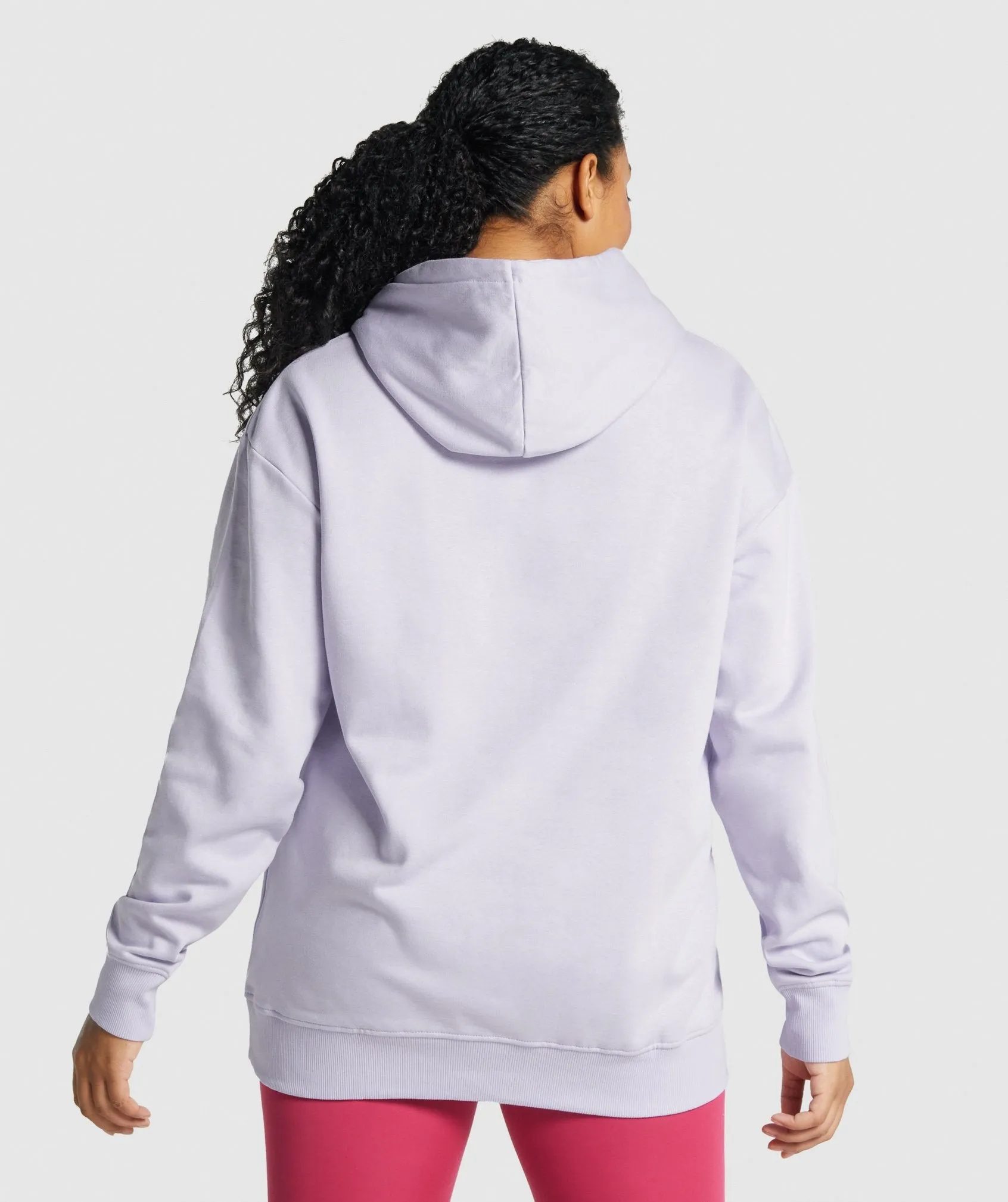 Gymshark Training Oversized Hoodie - Light Purple