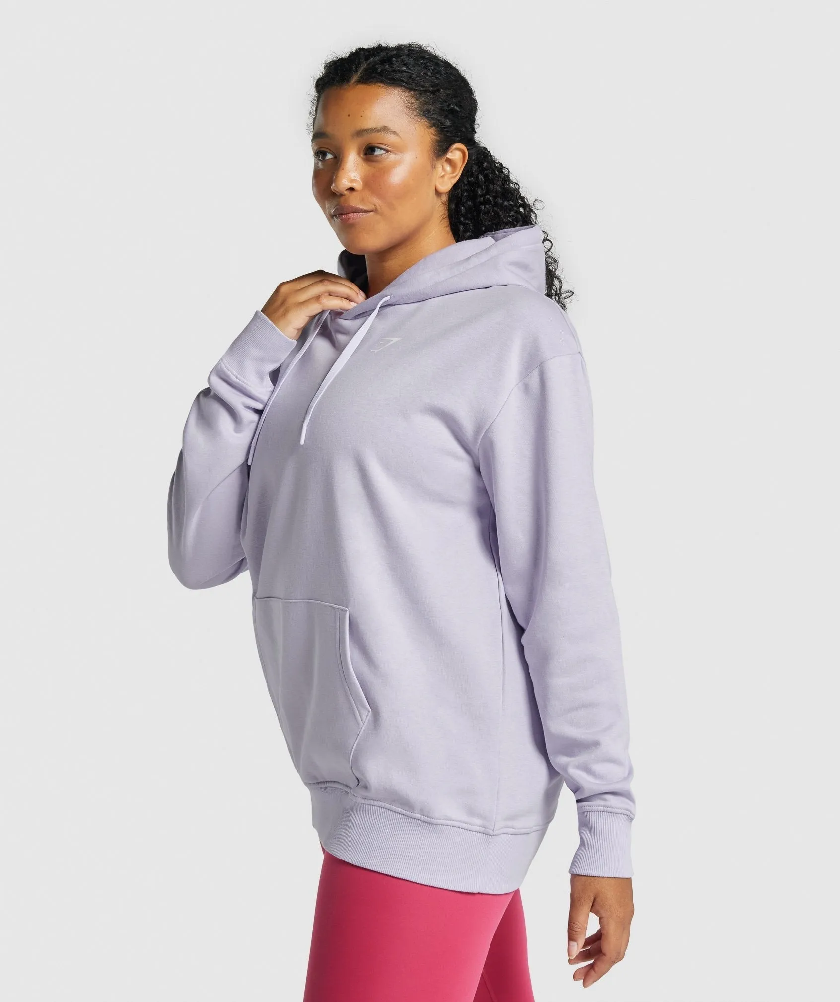 Gymshark Training Oversized Hoodie - Light Purple