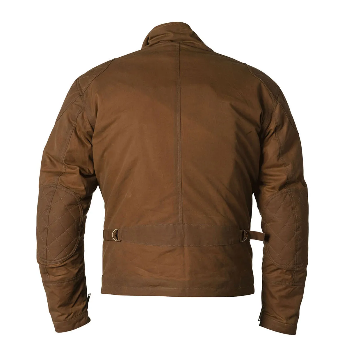 Helstons HUNT Waxed Cotton Motorcycle Jacket - Oak