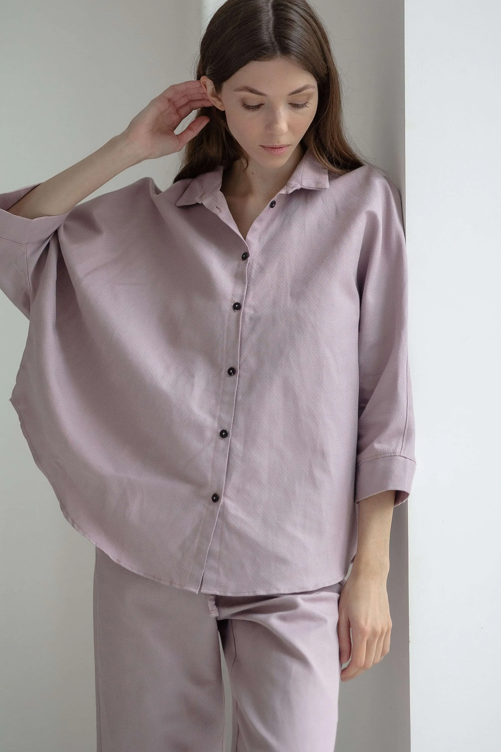 Hemp Women Sleepwear — Lilac