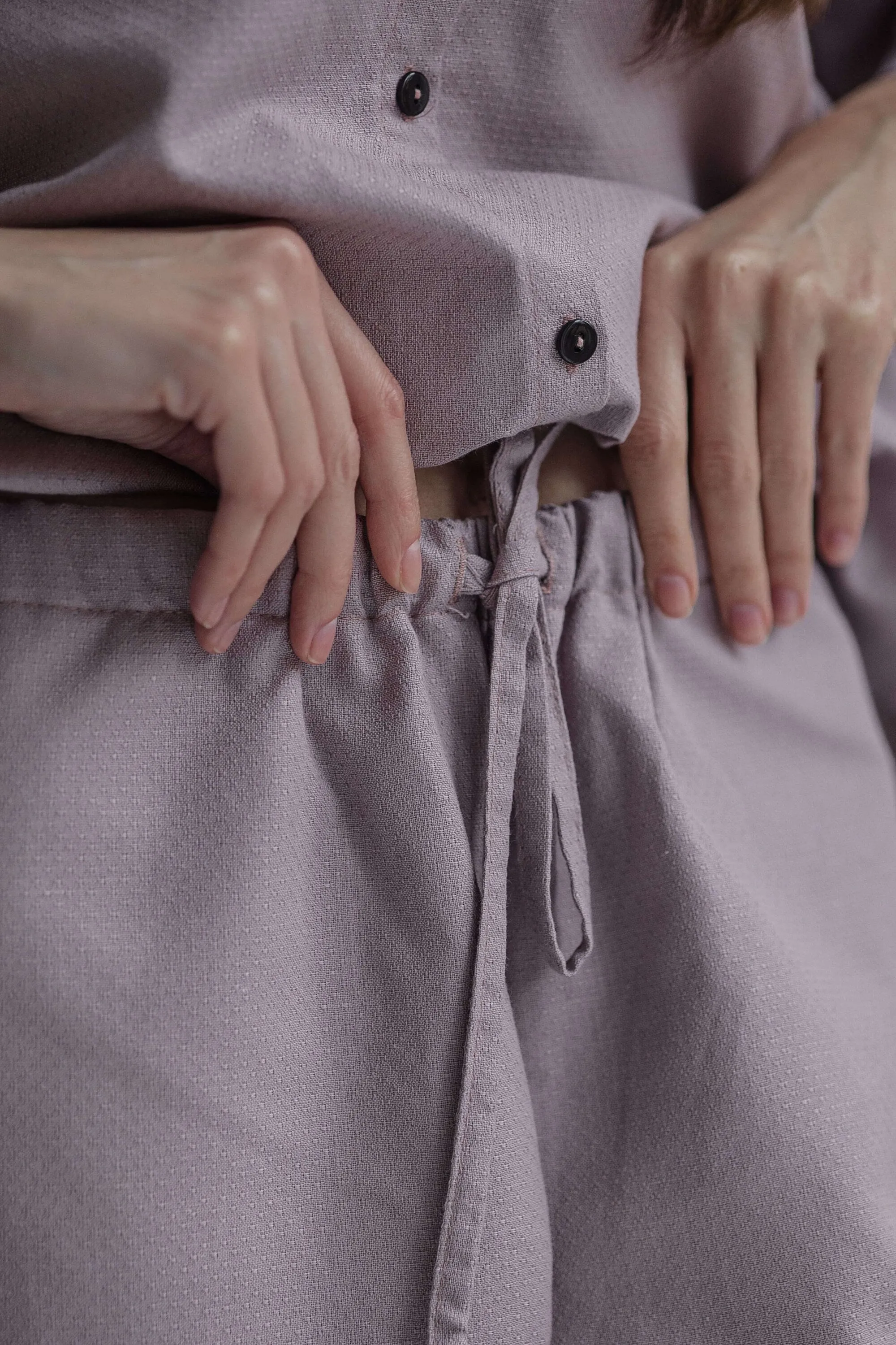 Hemp Women Sleepwear — Lilac