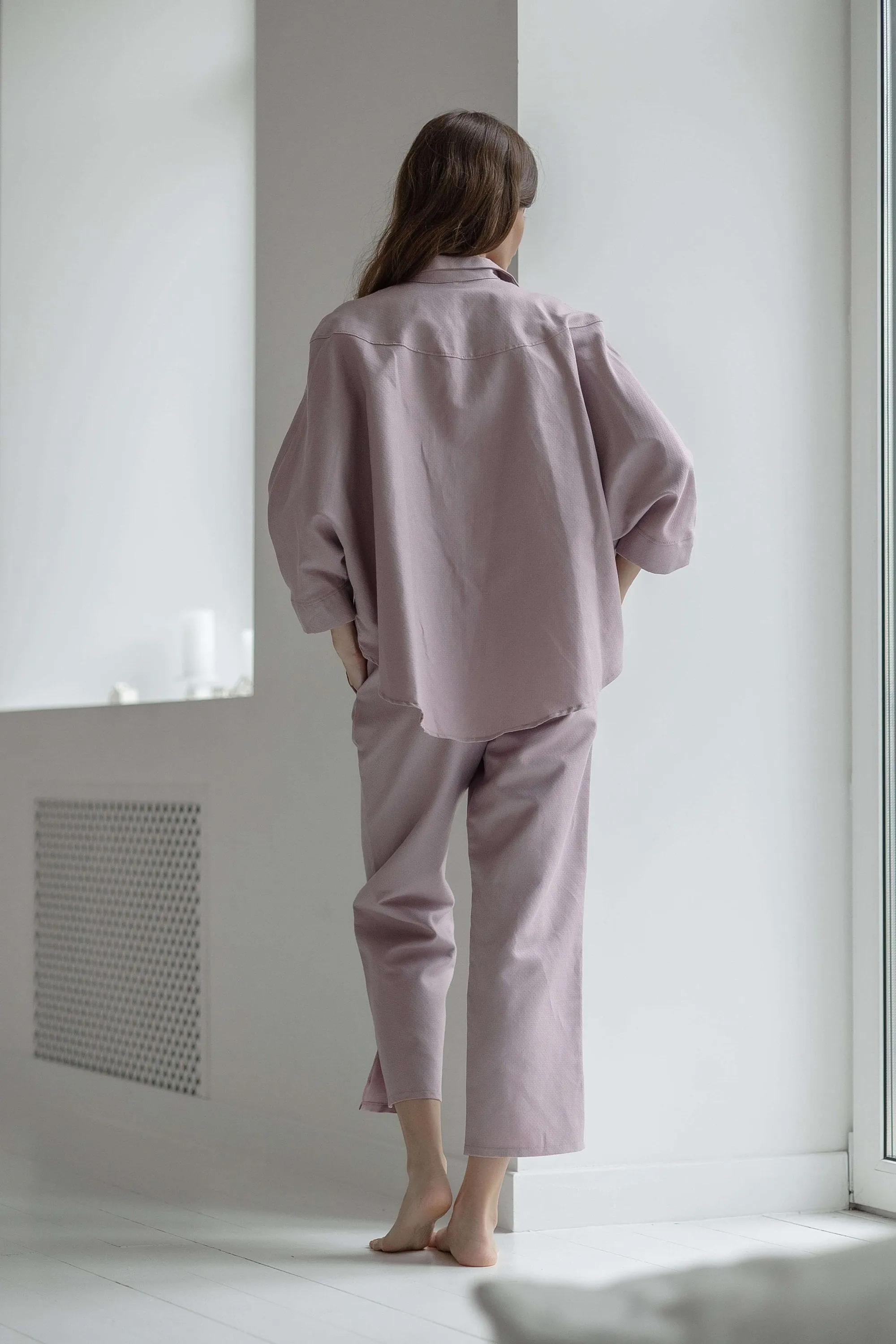 Hemp Women Sleepwear — Lilac