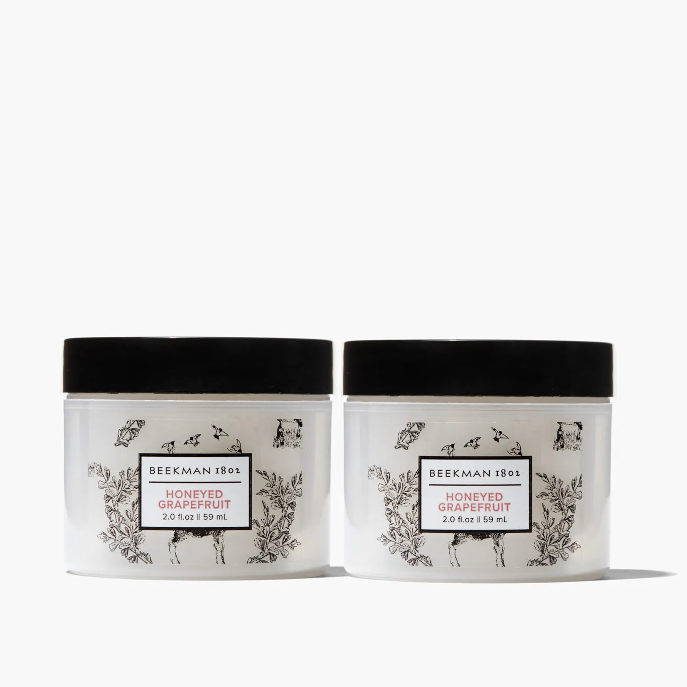 Honeyed Grapefruit Mini Whipped Body Cream Set of 2