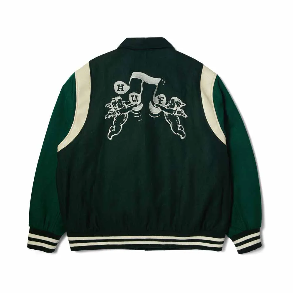 HUF Song Varsity Jacket Black