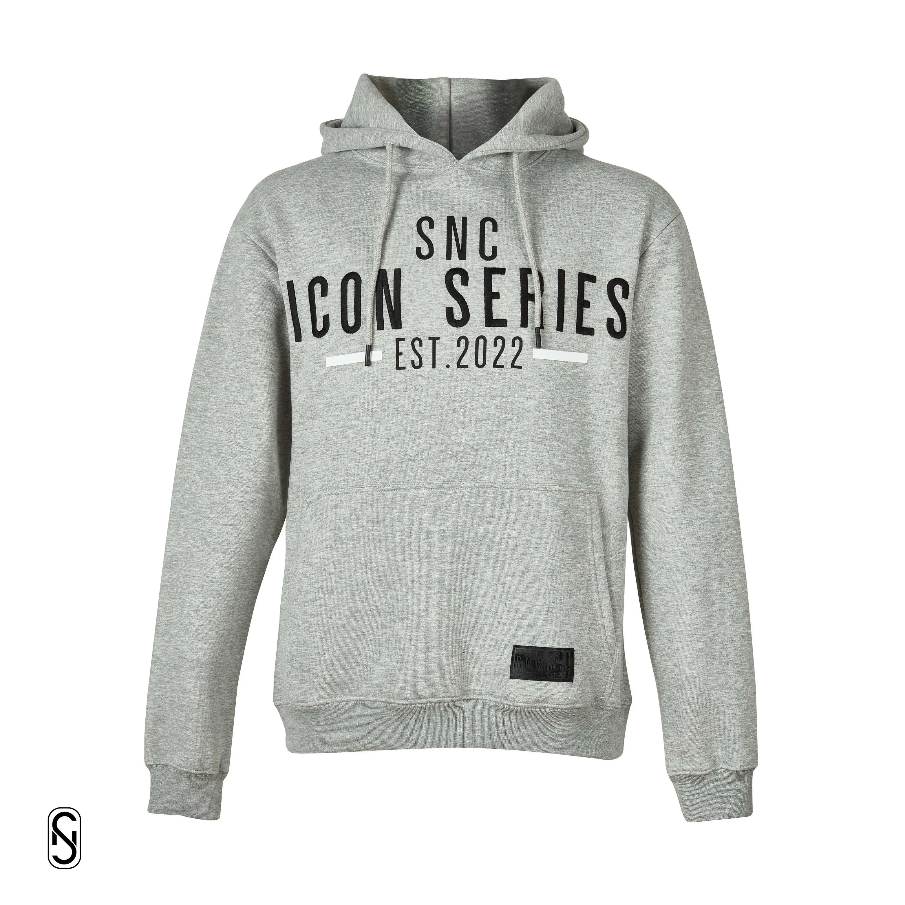 ICON Series Regular Fit Hoodie - Grey Marl