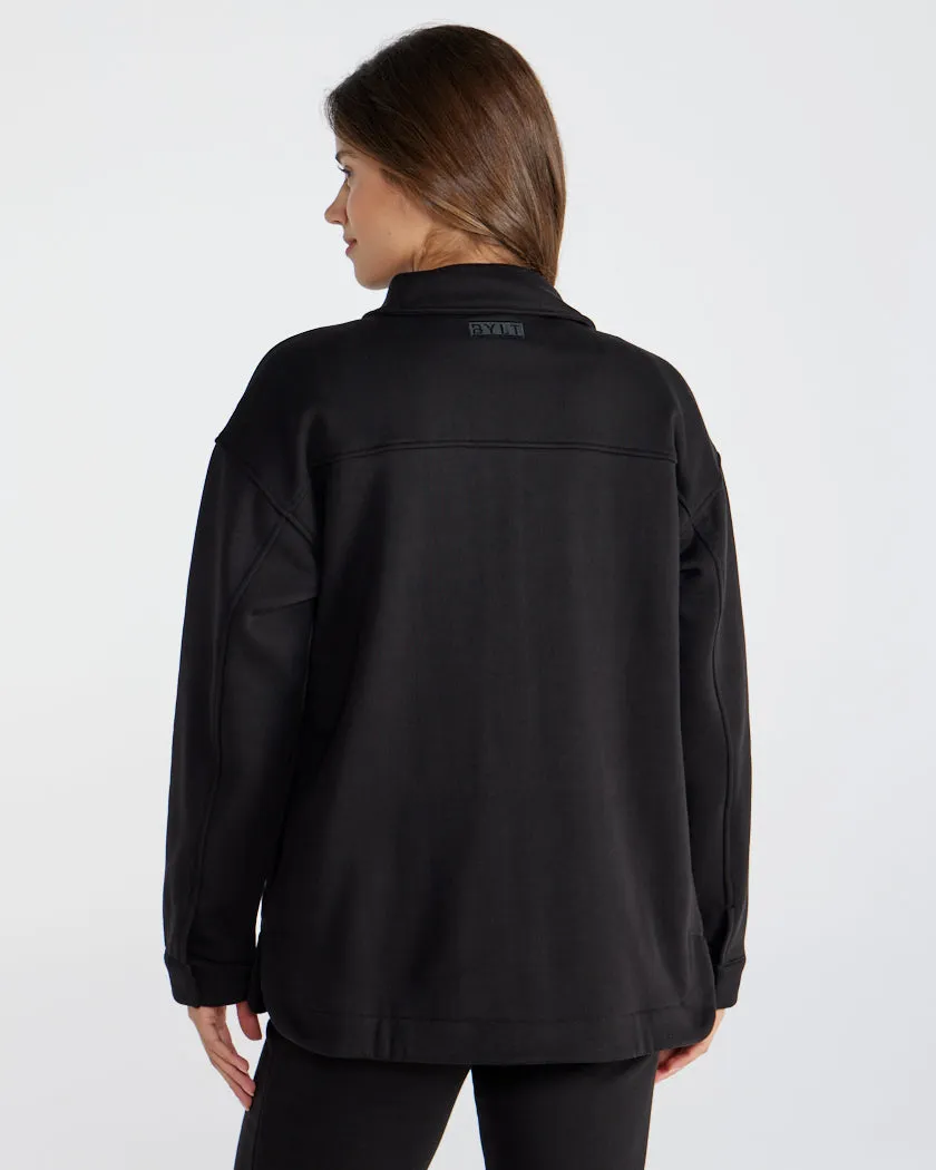 Jade Fleece Relaxed Shacket