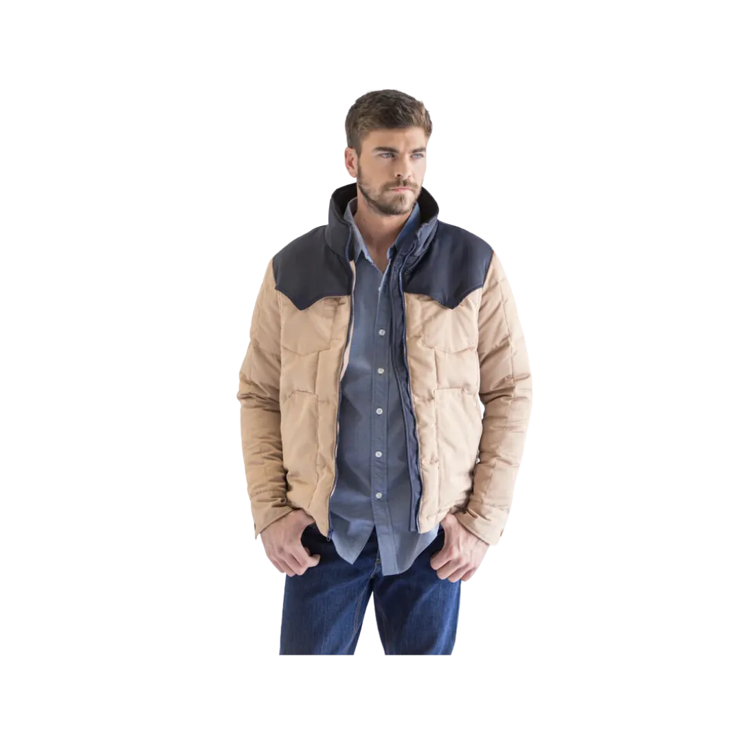 Kimes Ranch Men's Colt Navy Tan Jacket