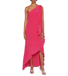 KITON One Shoulder Long Maxi Dress