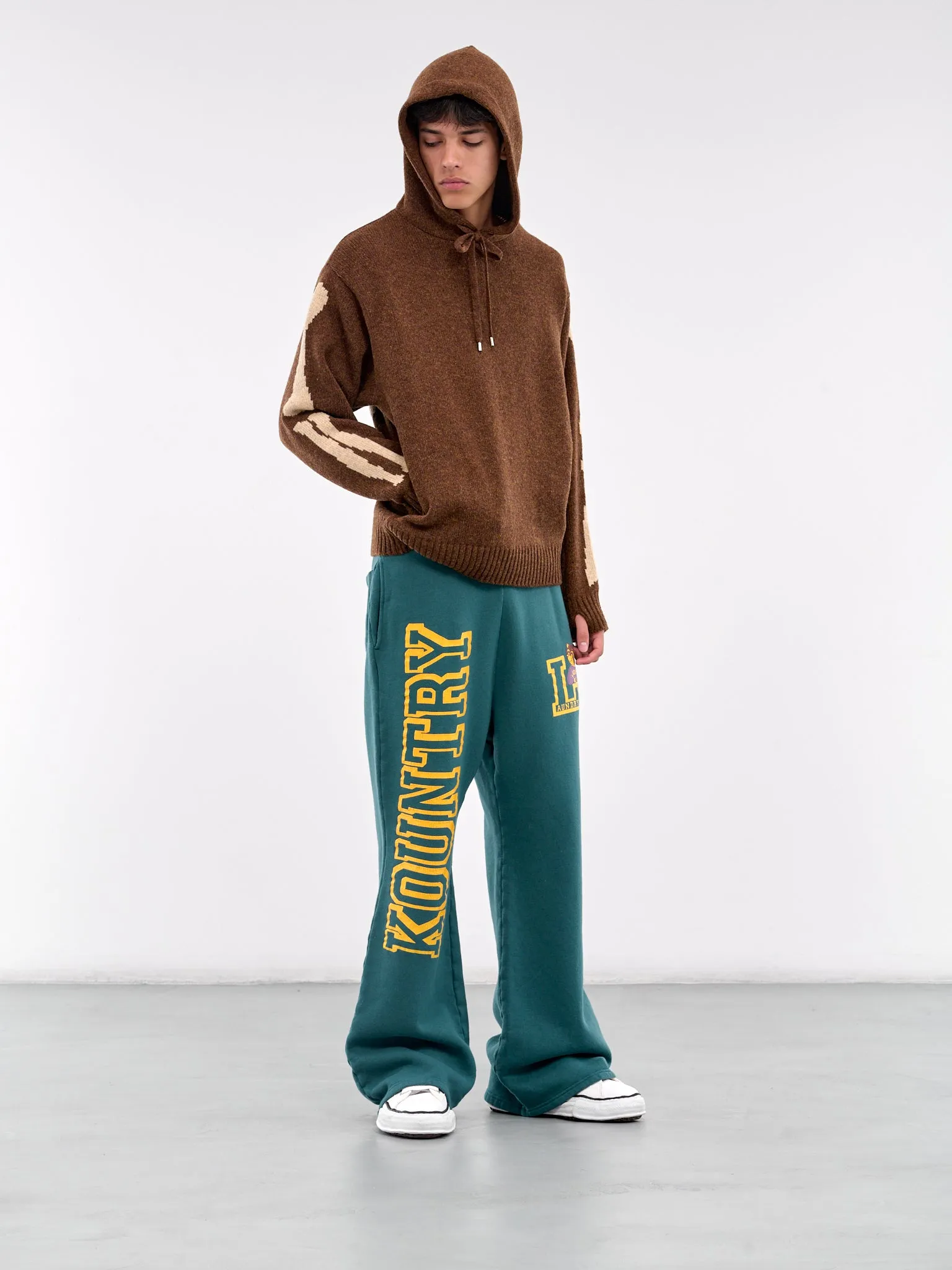 Kountry Flared Sweatpants (EK-1686LP-TURQUOISE)