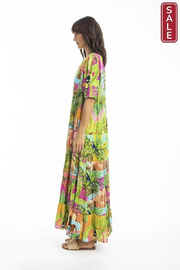 Lani Dress Maxi Peak