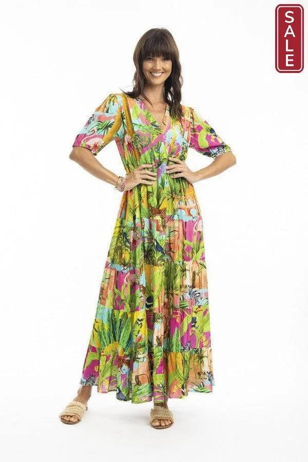 Lani Dress Maxi Peak