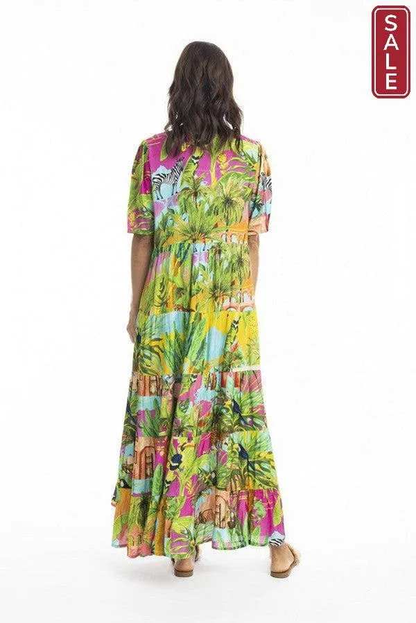 Lani Dress Maxi Peak